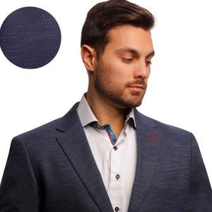 7 Downie St. Casual Men's Blazer Mens Sports Jacket Blue Fitz BNWT