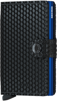 Secrid - Mini Wallet Cubic Black - Blue