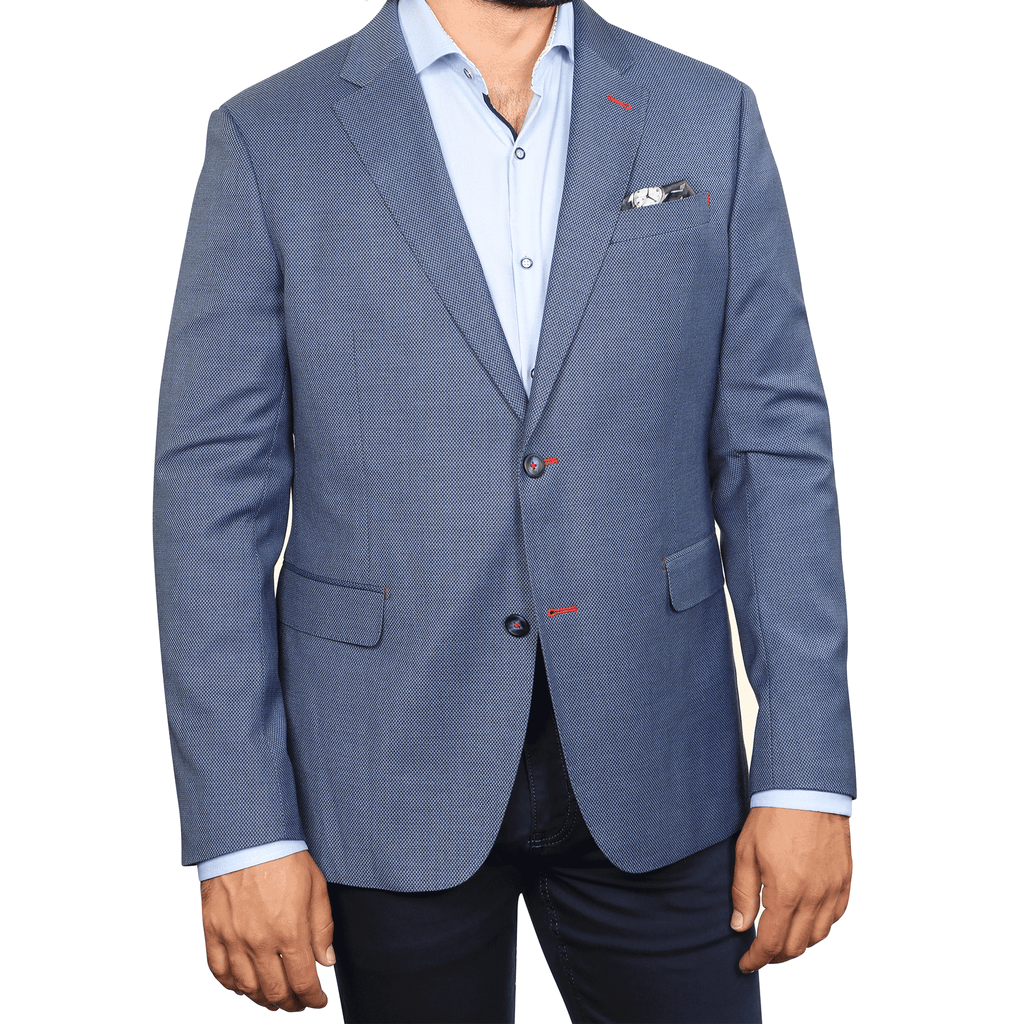 7 Downie St. - Blazer - Hanover Blue Birdseye