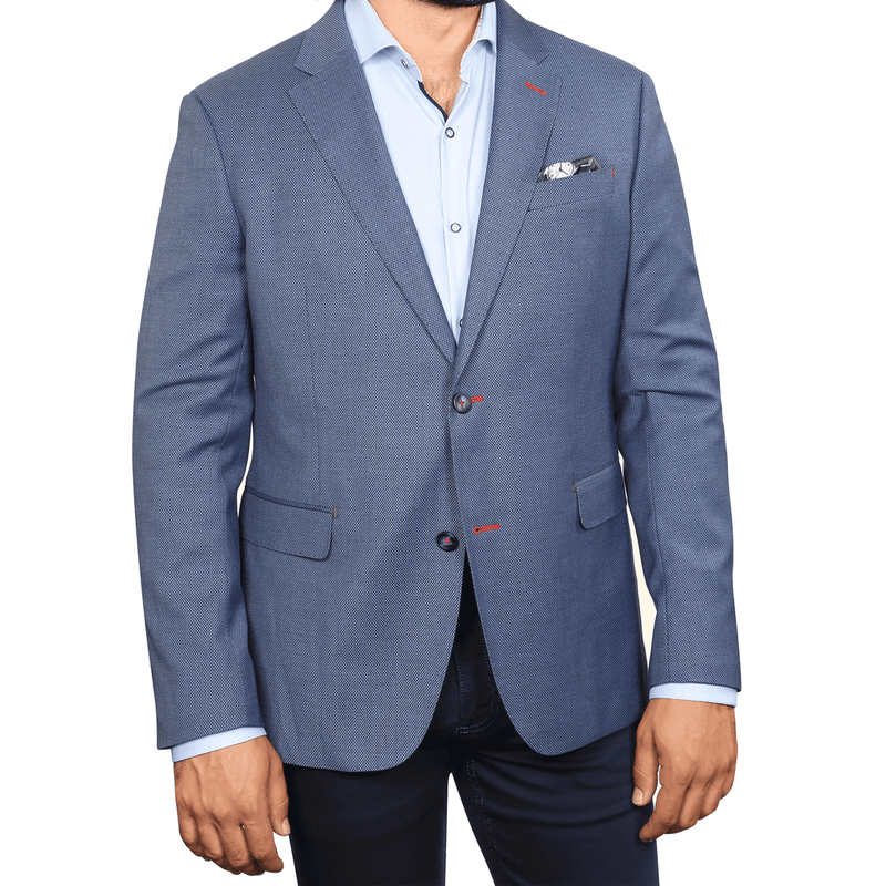 7 Downie St. - Blazer - Hanover Blue Birdseye