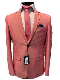 Soul of London Men's Suit - Pink