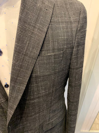 Jack Victor Men's Blazer -Black / Charcoal Check Mens Sports Jacket Made in Canada BNWT
