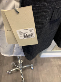 Jack Victor Men's Blazer -Black / Charcoal Check Mens Sports Jacket Made in Canada BNWT