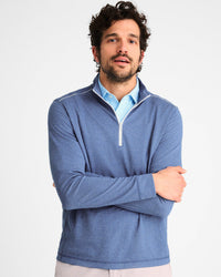Johnnie-O - Wells PREP-FORMANCE 1/4 Zip Pullover - Lake