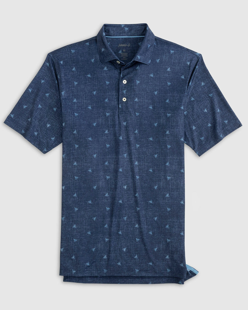 Johnnie-O - Printed Polo -Shaka - Lake