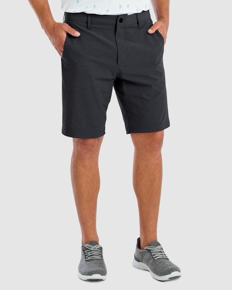 Johnnie-O - Calcutta PREP-FORMANCE Woven Shorts - Black