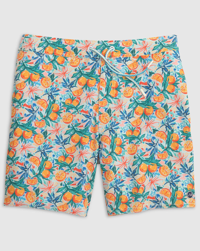 Johnnie O Half Elastic 7 Surf Shorts Del Sol