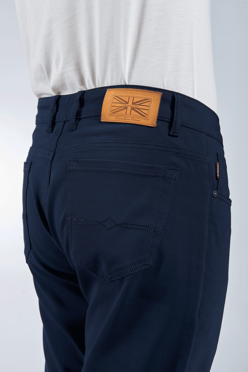 7 Downie St - Voyager 5 Pocket Pant - Navy