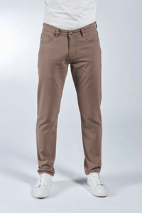 7 Downie St - Voyager 5 Pocket Pant - Camel