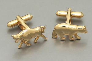 Cufflinks - Bull and Bear (2)