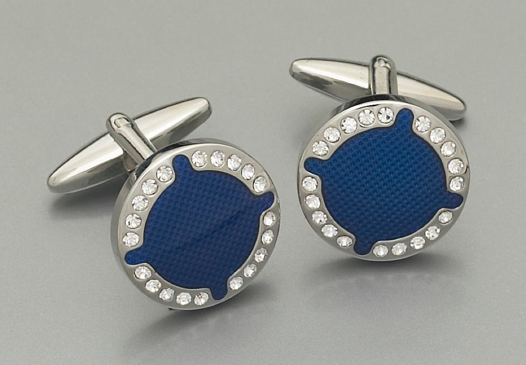 Cufflinks - Austrian Crystals L8109