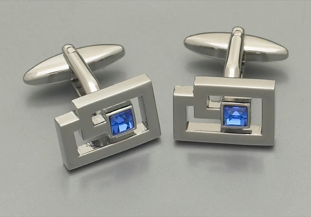 Cufflinks - Austrian Crystals L8128