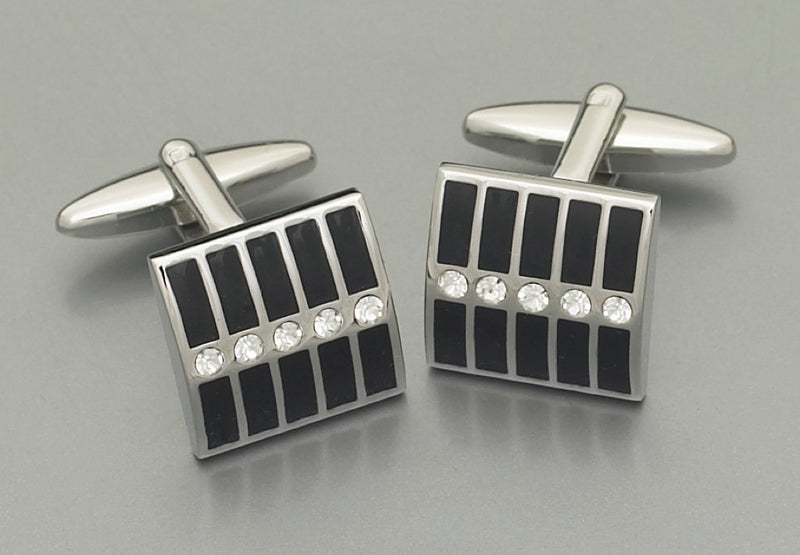 Cufflinks - Austrian Crystals L9134