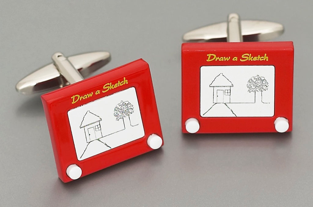 Cufflinks - 'Draw' a Sketch