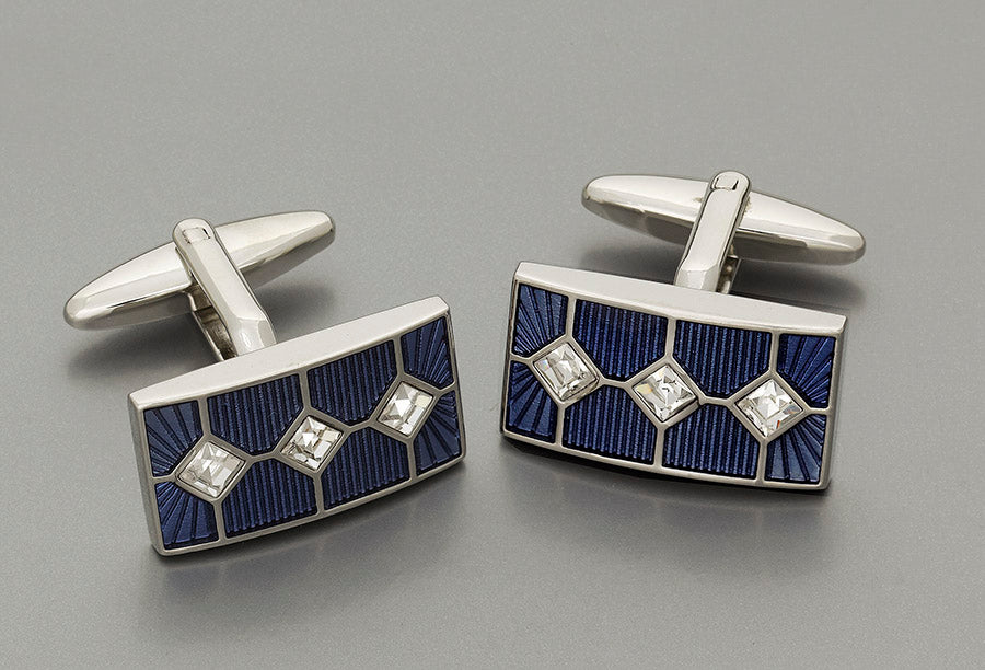 Cufflinks - Austrian Crystals L2987