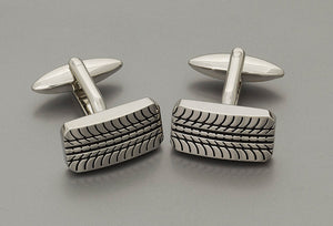 Cufflinks - Tire Treads