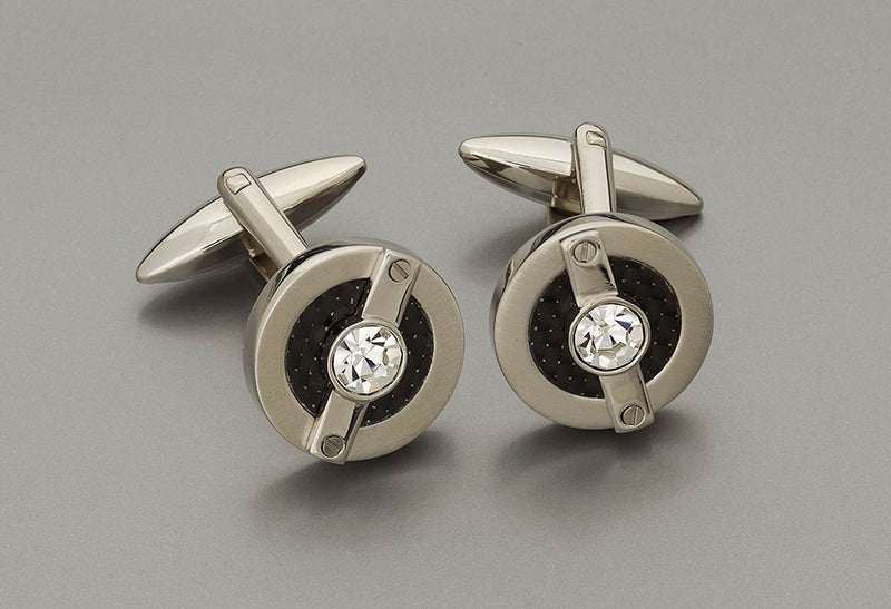 Cufflinks - Austrian Crystals L4951