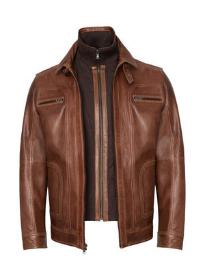 Lamarque - Leather Jacket Camel