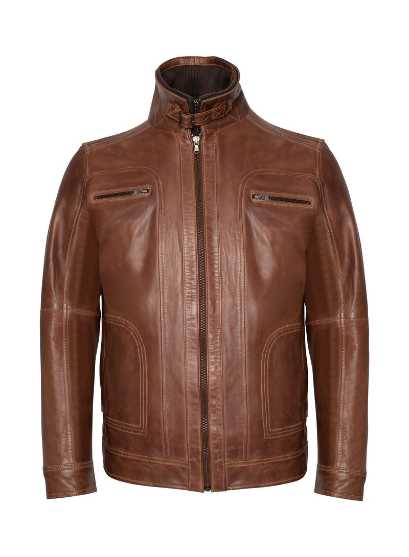 Lamarque - Leather Jacket Camel