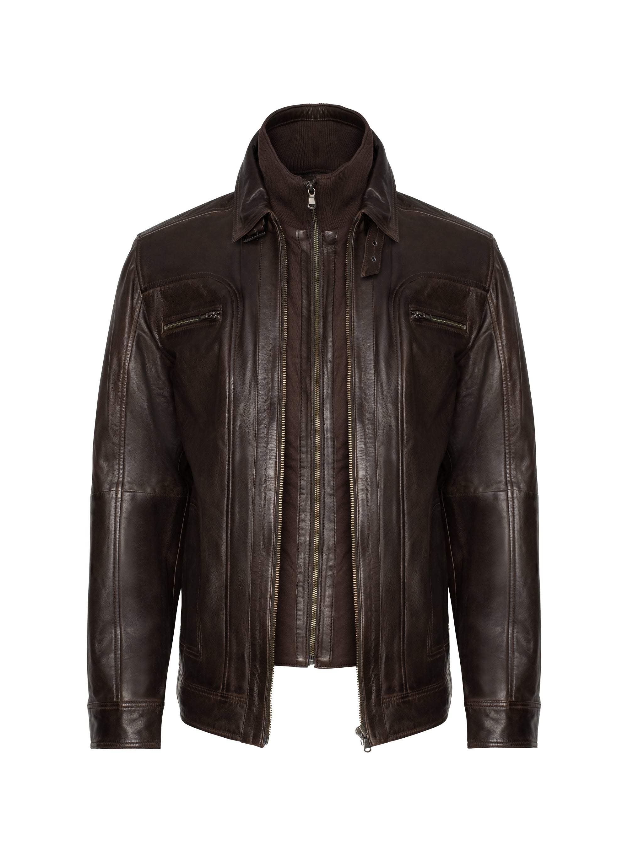 Lamarque leather jacket mens discount