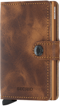 Secrid - Mini Wallet Vintage Cognac - Rust