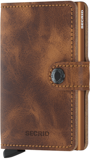 Secrid - Mini Wallet Vintage Cognac - Rust