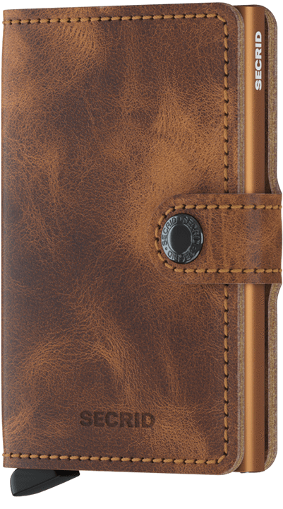 Secrid - Mini Wallet Vintage Cognac - Rust