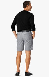 34 Heritage - Nevada Shorts - Light Grey Check