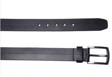 OHM Leather New York Casual Belt with Perforation Tech