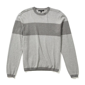 Robert Barakett - Men's Cashmere Canterbury Sweater - Pearl Grey