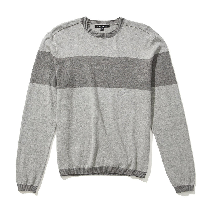 Robert Barakett - Men's Cashmere Canterbury Sweater - Pearl Grey