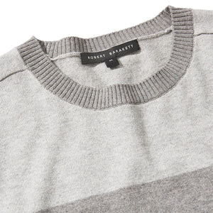 Robert Barakett - Men's Cashmere Canterbury Sweater - Pearl Grey