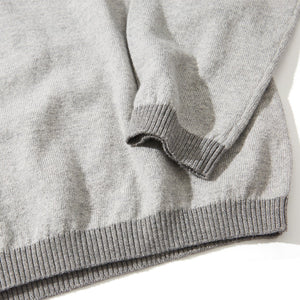 Robert Barakett - Men's Cashmere Canterbury Sweater - Pearl Grey