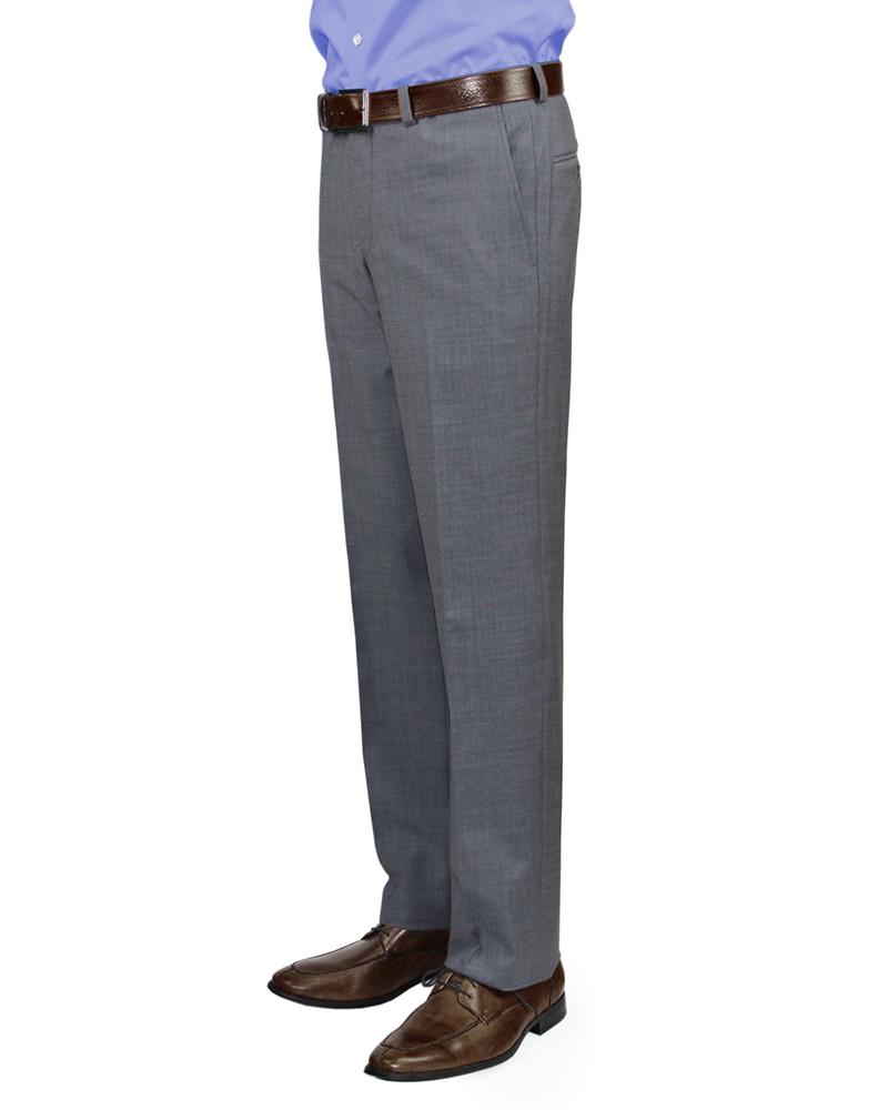 Mid Grey Voyageur Travel Pants • Modern Fit by Riviera