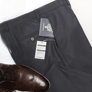 Mid Grey Voyageur Travel Pants • Modern Fit by Riviera