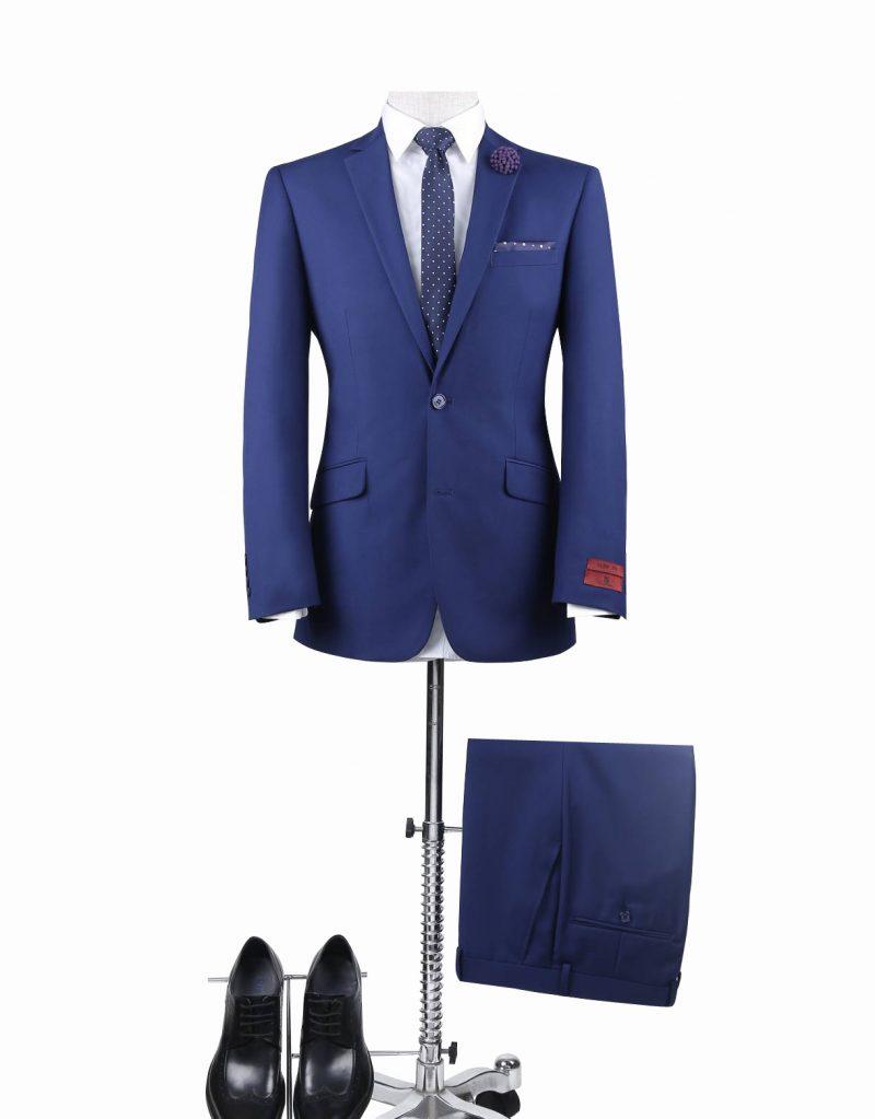 Renoir Royal Blue Suit – Slim