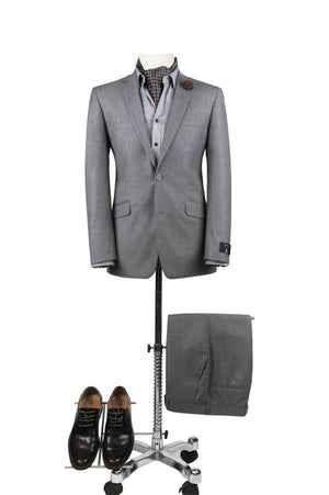 Renoir Medium Grey Suit – Slim