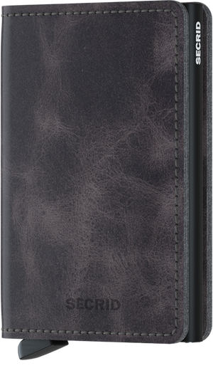 Secrid - Slim Wallet Vintage Grey-Black