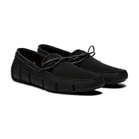 Swims - Braided Lace Loafer - Black Shoes