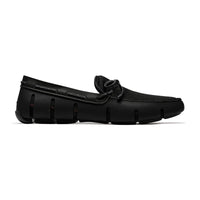 Swims - Braided Lace Loafer - Black Shoes