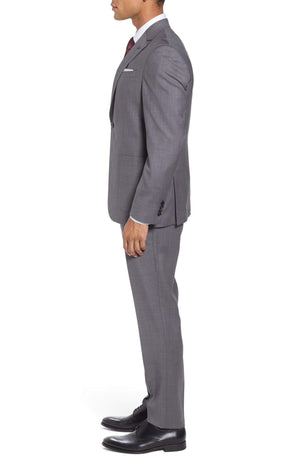 Ted Baker - Kyle Trim Fit Solid Wool Suit - Charcoal
