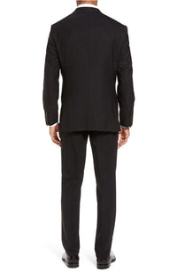 Ted Baker - Jay Trim Fit Solid Wool Suit - Black