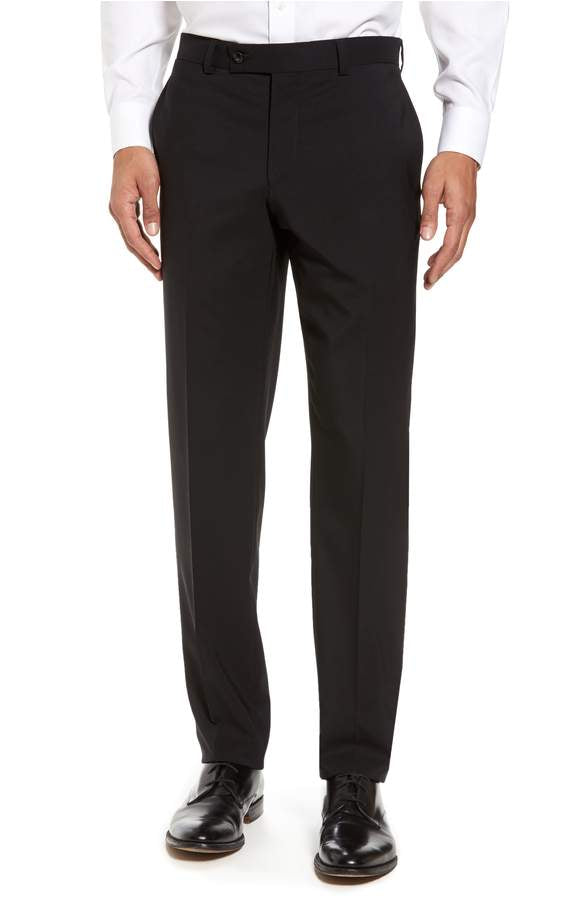 Ted Baker - Jay Trim Fit Solid Wool Suit - Black