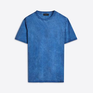 Bugatchi - Short Sleeve Crew Neck T-Shirt - Cobalt