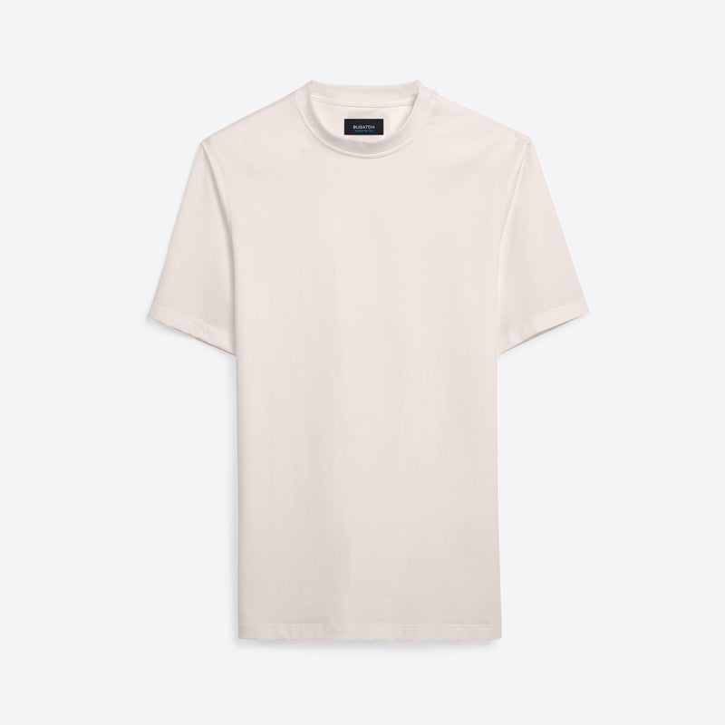 Rufus Solid OoohCotton® Short Sleeve Crew - White