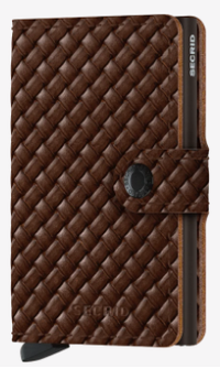 Secrid - Mini Wallet Basket Brown
