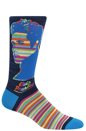 Bugatchi Socks - ELVIS MID-CALF SOCKS  Midnight