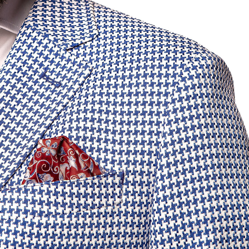 7 Downie St. - Blazer -  Cape Cod Houndstooth