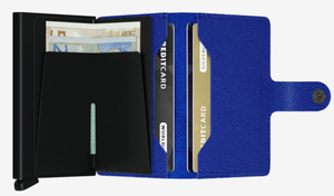 Secrid - Mini Wallet Crisple Blue-Black
