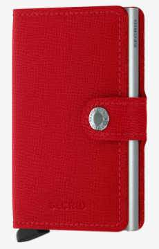 Secrid - Mini Wallet Crisple Red